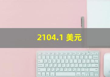 2104.1 美元